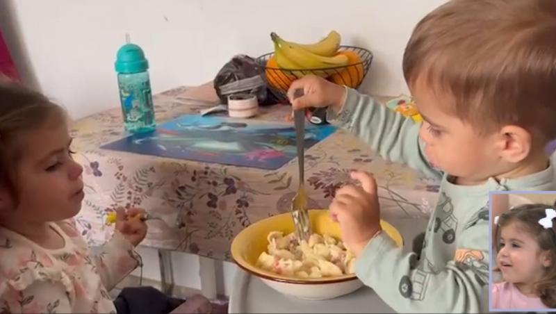 Giovana și Sese, apariție spectaculoasă la TV. Câștigătorii sezonului 5 Mireasa au fost însoțiți de cei doi copii