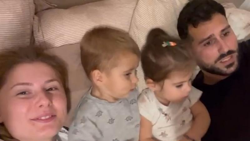 Giovana și Sese, apariție spectaculoasă la TV. Câștigătorii sezonului 5 Mireasa au fost însoțiți de cei doi copii