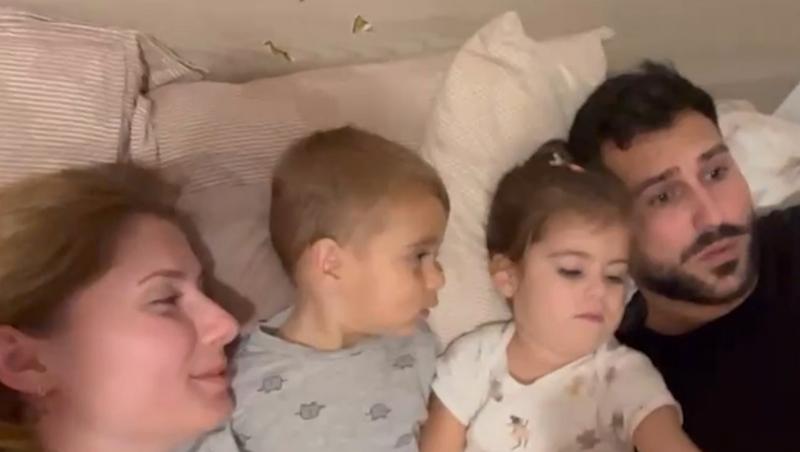 Giovana și Sese, apariție spectaculoasă la TV. Câștigătorii sezonului 5 Mireasa au fost însoțiți de cei doi copii