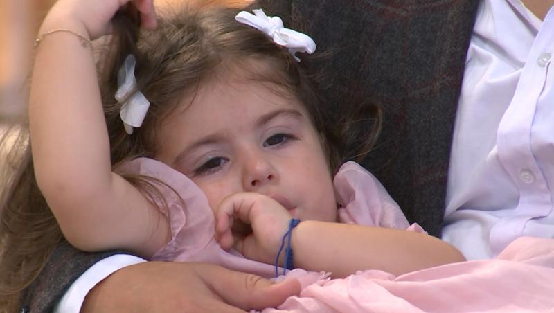 Giovana și Sese, apariție spectaculoasă la TV. Câștigătorii sezonului 5 Mireasa au fost însoțiți de cei doi copii