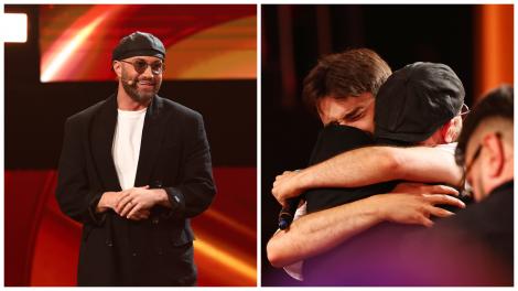 Reîntâlnire cu lacrimi și emoții la The Ticket: Mihai Bendeac, față în față cu un fost concurent căruia i-a schimbat destinul