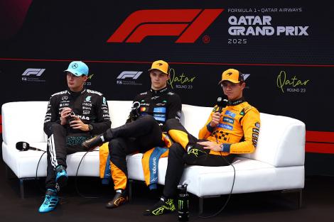 Vezi acum calificările din Formula 1™ pentru Marele Premiu din Qatar. Bătălia pentru pole e LIVE în AntenaPLAY și pe Antena 3 CNN