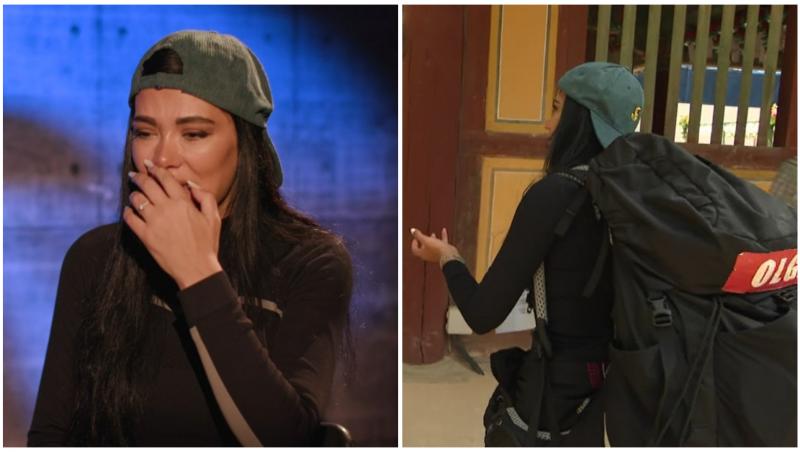 Colaj cu Olga Barcari la Asia Express în două ipostaze