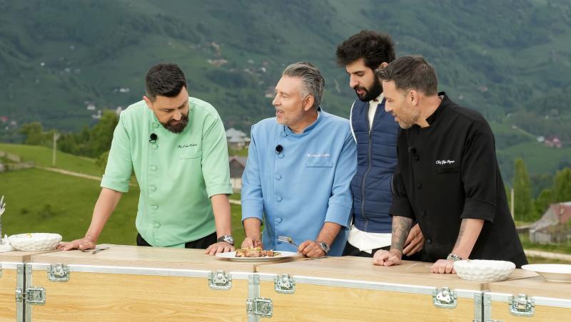 Amuletă grea, diseară, la Chefi la cuțite: jurații gătesc la 1.200 metri altitudine, iar Chef Oana Coantă vine la degustare
