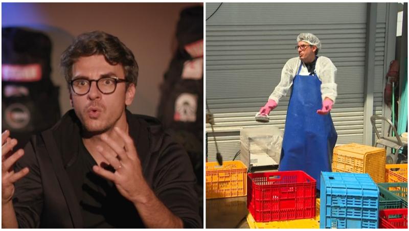 Colaj cu Alexandru Ion în două ipostaze diferite la Asia Express