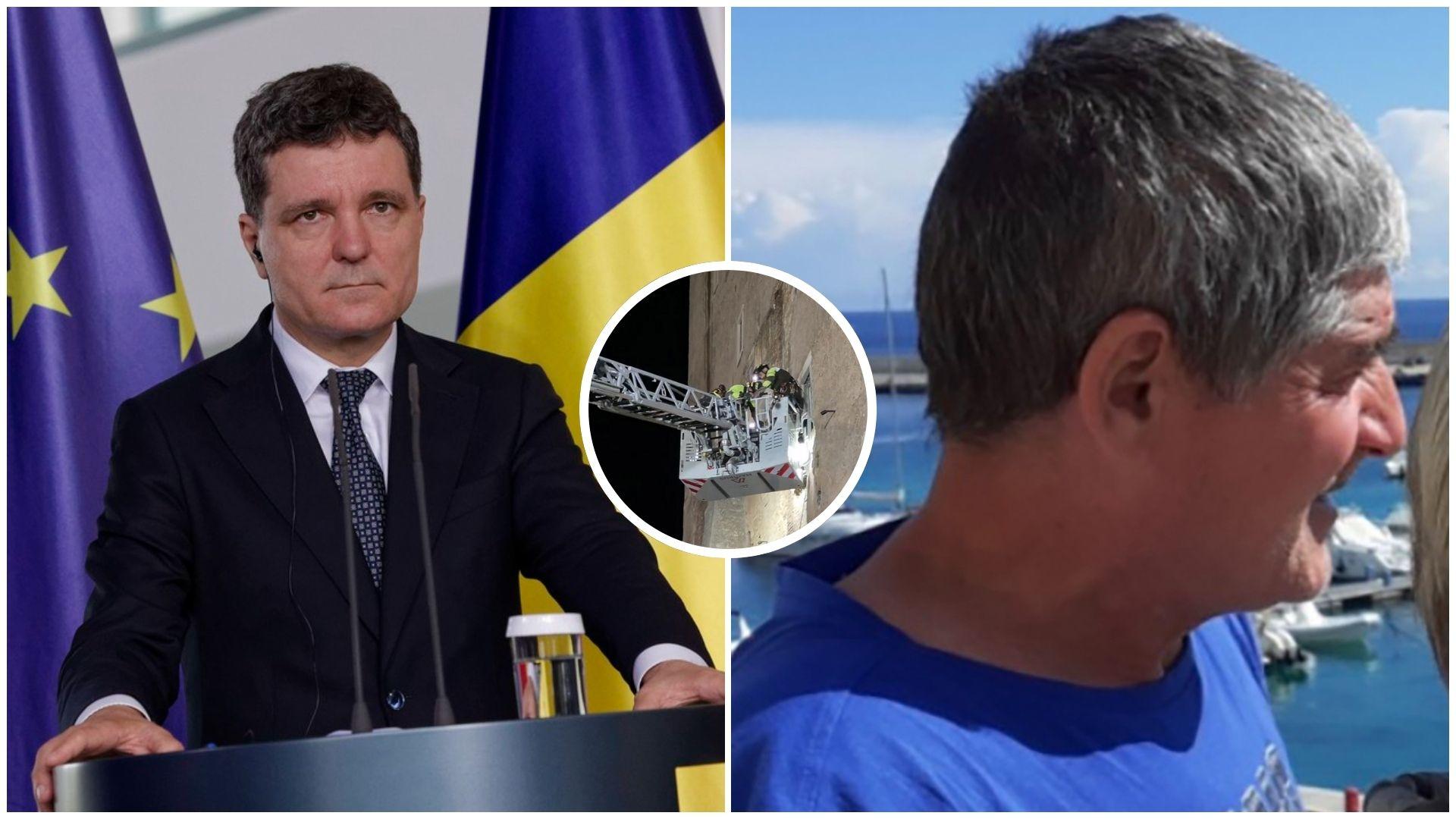Nicușor Dan și românul prins sub dărâmăturile turnului din Italia care a murit