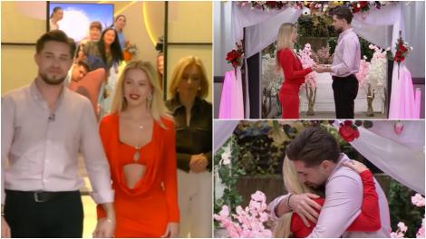 Mireasa, sezon 12. Liviu, declarație de dragoste emoționantă pentru Emily, pe ultima sută de metri: „Te ador pentru ce ești”