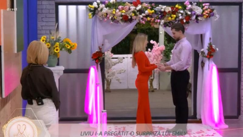 Mireasa, sezon 12. Liviu, declarație de dragoste emoționantă pentru Emily, pe ultima sută de metri: „Te ador pentru ce ești”