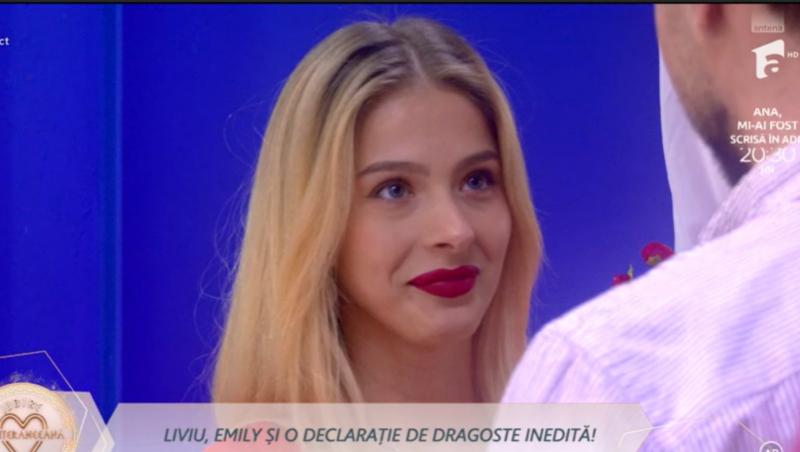 Mireasa, sezon 12. Liviu, declarație de dragoste emoționantă pentru Emily, pe ultima sută de metri: „Te ador pentru ce ești”
