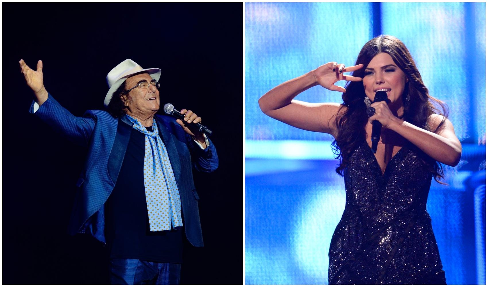 Al Bano s-a pus în genunchi în fața artistei Paula Seling și cineva a filmat totul, în timpul unui concert! Ce a urmat