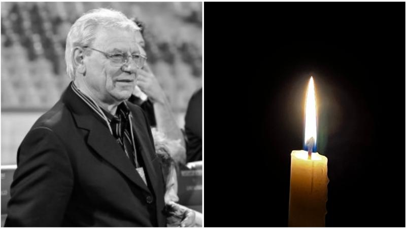 Emeric Ienei și o lumânare aprinsă în întuneric