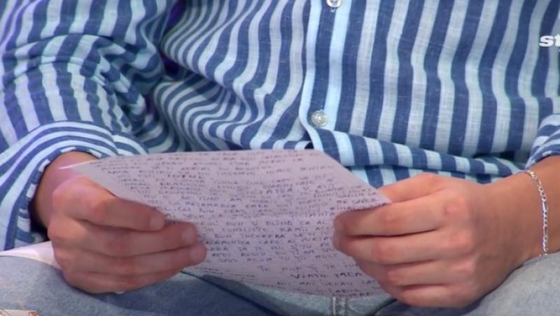 Mireasa, sezon 12. Diana a plâns în hohote după ce Sorin a citit scrisoarea de la mama lui, în platou: „Vreau să citești singur”