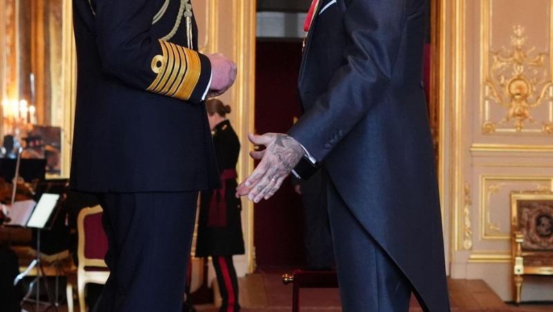 David Beckham a fost făcut cavaler de Regele Charles al III-lea. Cum dorește să-i spună acum copiii