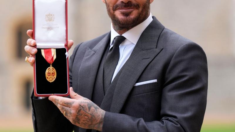 David Beckham a fost făcut cavaler de Regele Charles al III-lea. Cum dorește să-i spună acum copiii