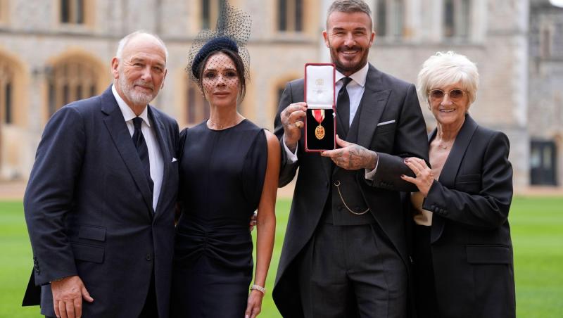 David Beckham a fost făcut cavaler de Regele Charles al III-lea. Cum dorește să-i spună acum copiii