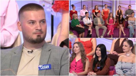 Mireasa, sezon 12. Casian a făcut un top 3 fete din punct de vedere fizic. Cine i-a mai atras atenția, pe lângă Ștefania