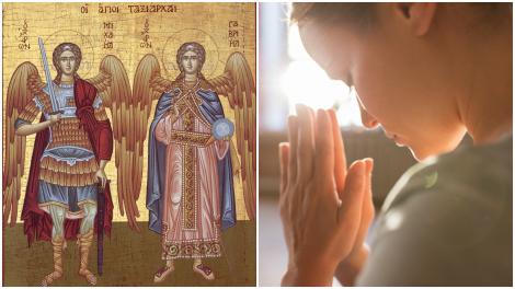 Ce rugăciune se rostește de Sfinții Mihail și Gavril. Marea sărbătoare este prăznuită pe 8 noiembrie