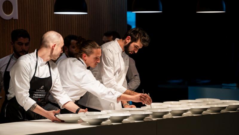 Chef Richard Abou Zaki a deschis pop-up-ul Retroscena cu o seară memorabilă. Ce surpriză a pregătit. Imagini spectaculoase