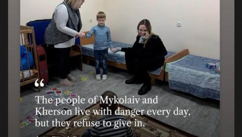 Angelina Jolie a rămas fără șofer în timpul unei vizite la un spital de copii din Sudul Ucrainei. De ce a fost luat de armată