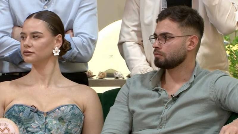 Mireasa, sezon 12. Sorin a încercat să o pupe pe Diana, în direct. Ce a urmat în platou: „Tu vrei o relație cu colegul”?