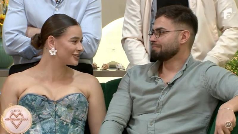 Mireasa, sezon 12. Sorin a încercat să o pupe pe Diana, în direct. Ce a urmat în platou: „Tu vrei o relație cu colegul”?