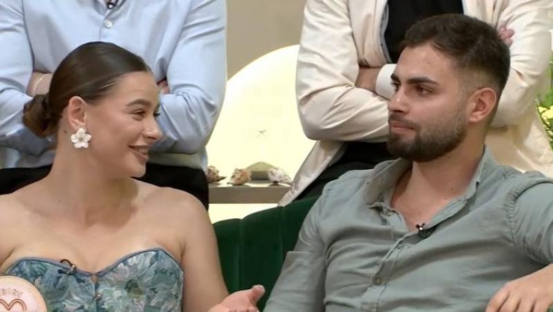 Mireasa, sezon 12. Sorin a încercat să o pupe pe Diana, în direct. Ce a urmat în platou: „Tu vrei o relație cu colegul”?