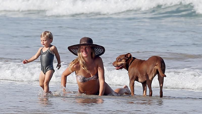 Giselle Bunchen și Tom Brady călătoreau des și cu Lua