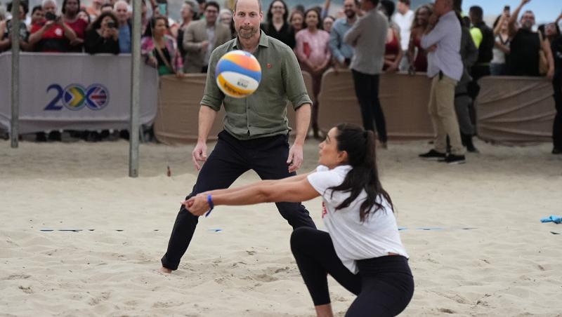 Prințul William a participat la mai multe evenimente în Brazilia