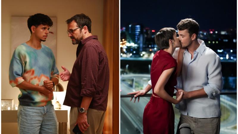 colaj foto cu imagini din serialul Ana, mi-ai fost scrisă în ADN