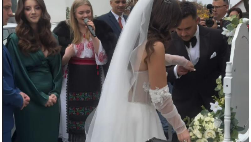 Mireasa sezon 9. Dediș și Andreea s-au căsătorit și mai mulți foști concurenți au venit la nuntă: „S-a însurat burlacul sezonului”