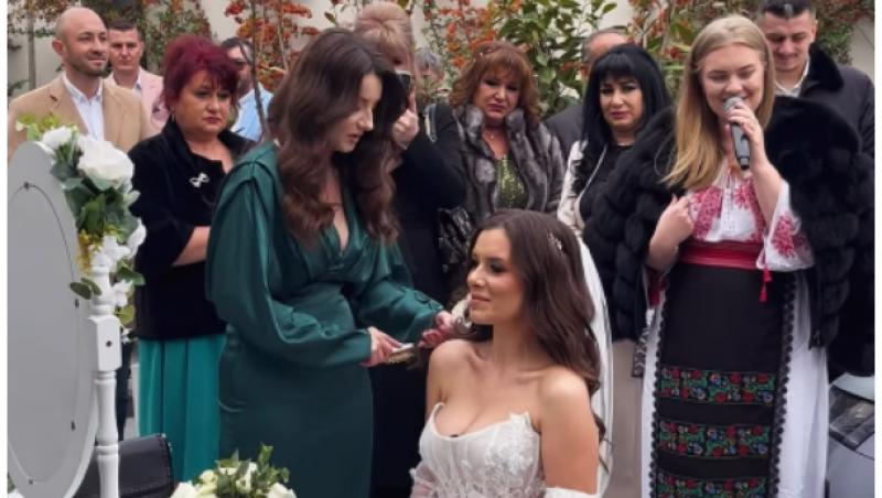 Mireasa sezon 9. Dediș și Andreea s-au căsătorit și mai mulți foști concurenți au venit la nuntă: „S-a însurat burlacul sezonului”