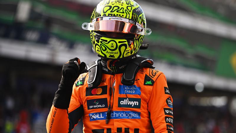 lando norris pe interlagos 2025