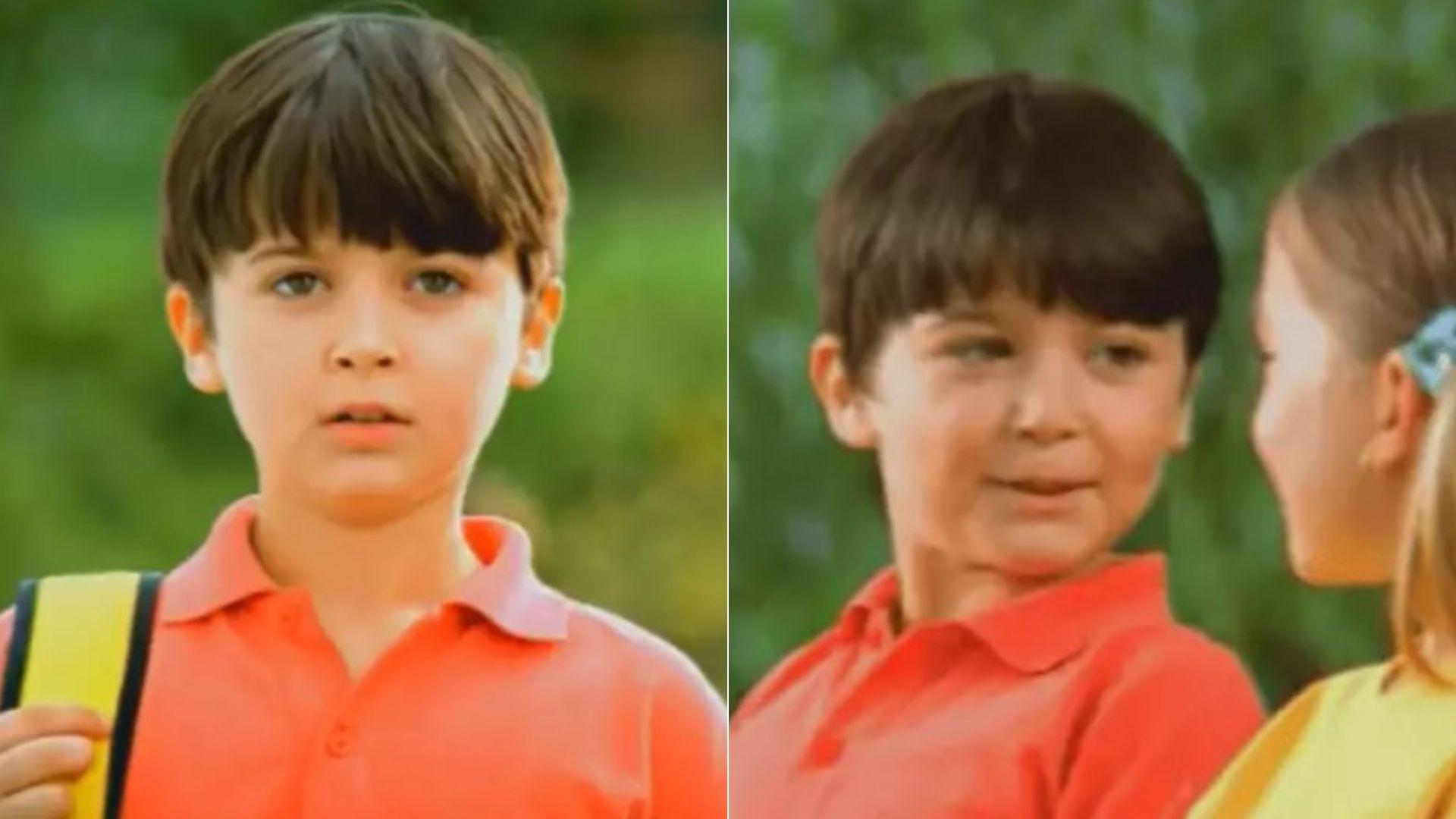 Cum arată acum Noni Ene, băiețelul simpatic din celebra reclamă la brânză topită