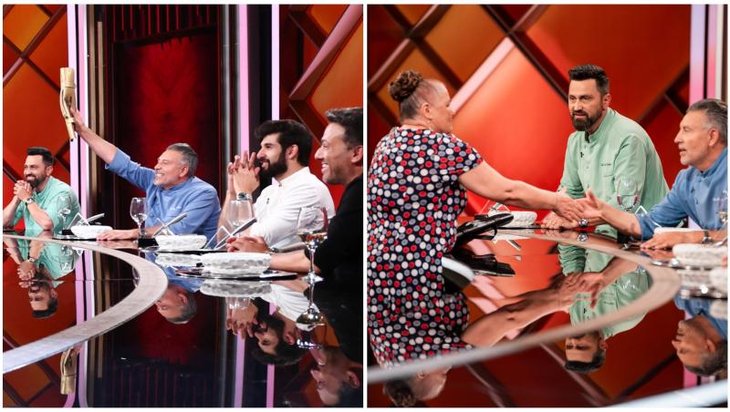 Colaj cu jurații Chefi la cuțite &icirc;n bucătăria emisiunii