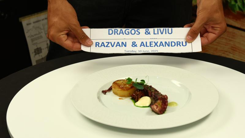 Chefi la cuțite, 1 decembrie 2025. Chef Alexandru Sautner a dat cuțitul de aur. Cine l-a primit și ce concurenți au atras atenția