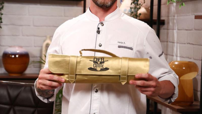 Cine este Alexandru Gabriel Helju, cuțitul de aur al lui chef Alexandru Sautner din sezonul 16 Chefi la cuțite. Ce experiență are