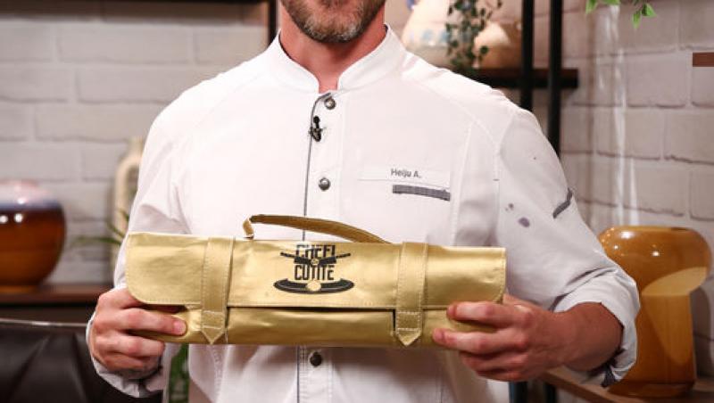 Cine este Alexandru Gabriel Helju, cuțitul de aur al lui chef Alexandru Sautner din sezonul 16 Chefi la cuțite. Ce experiență are