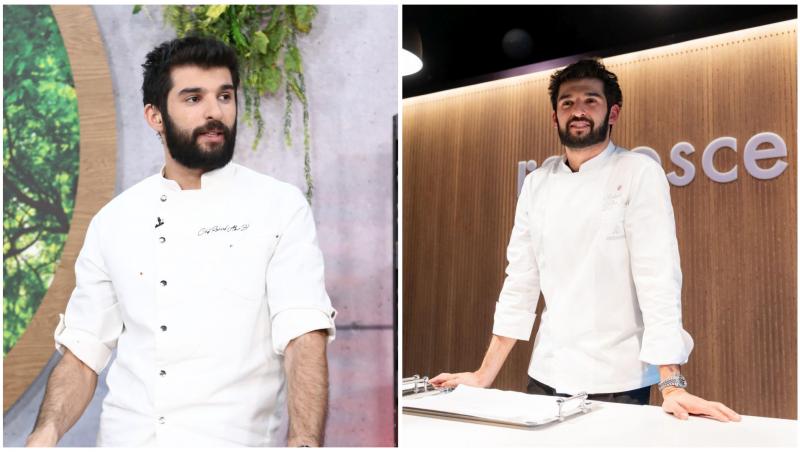 Colaj cu chef Richard Abou Zaki în două ipostaze diferite la Chefi la cuțite și în restaurantul său