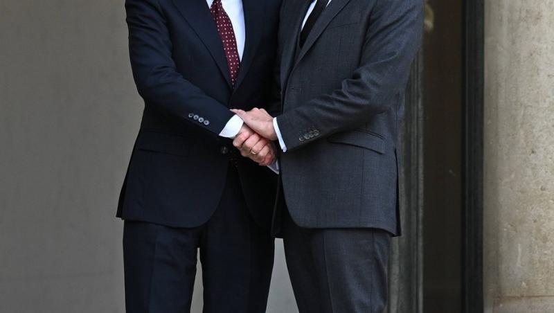 Emmanuel Macron și Nicușor Dan, întâlnire în Franța. Ce mesaj a transmis președintele Franței în limba română