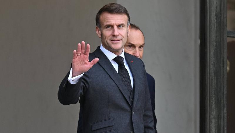 Emmanuel Macron și Nicușor Dan, întâlnire în Franța. Ce mesaj a transmis președintele Franței în limba română