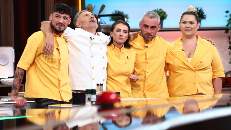 Victorie pentru echipa galbenă a lui Chef Sautner ieri, la Chefi la cuțite. Diseară, Chef Richard vrea revanșa