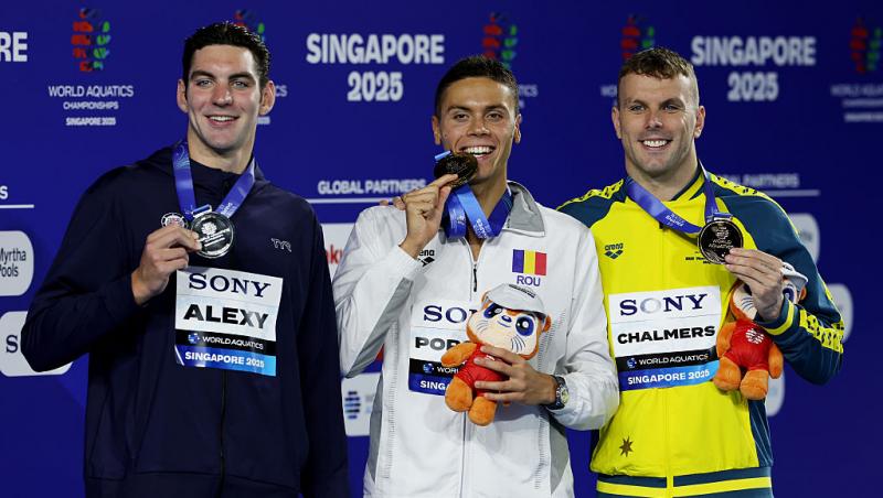 Agenţia Naţională pentru Sport nu i-a plătit nici până acum premiile câștigate lui David Popovici:„Nu e o realitate prea frumoasă”