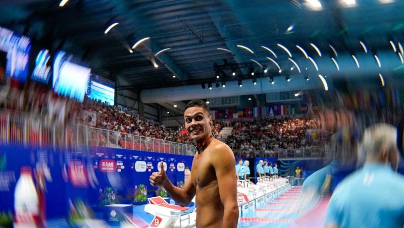 Agenţia Naţională pentru Sport nu i-a plătit nici până acum premiile câștigate lui David Popovici:„Nu e o realitate prea frumoasă”