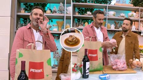 Rețeta de mușchiuleț de porc cu cartofi rösti, ceapă confiată și sos din oase de porc a lui Chef Nicolai Tand de la Neatza