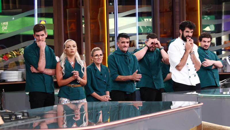 Chefi la cuțite, lider de audiență. Schimbări în trei echipe, ieri, după duelul amuletelor dintre Chef Richard și Chef Orlando