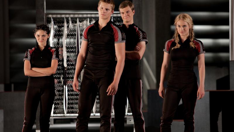 Isabelle Furhman, în rolul lui Clove din The Hunger Games