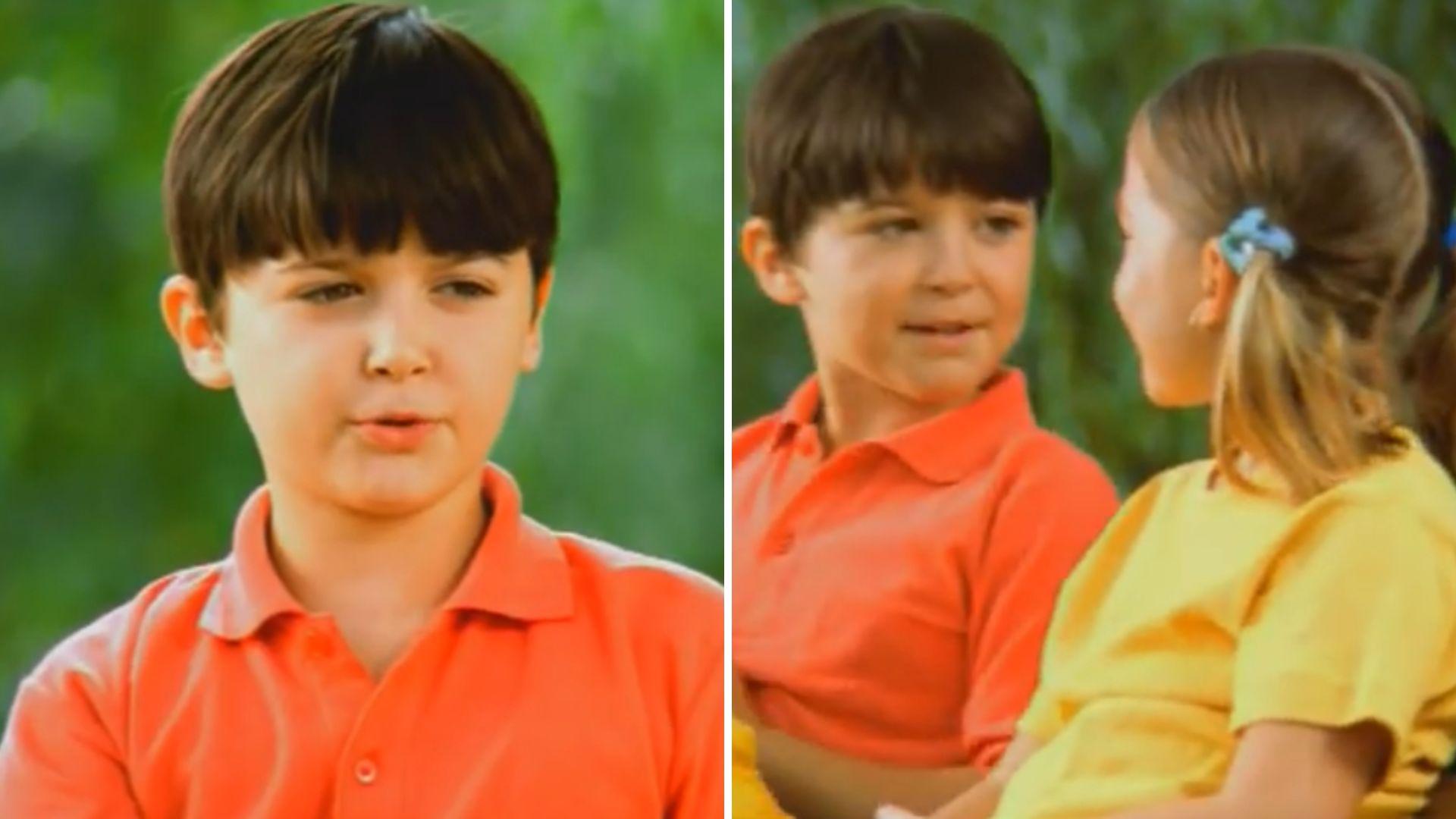 &bdquo;Dacă mă sărută data viitoare?&rdquo; &Icirc;l mai ții minte pe puștiul din celebra reclamă la br&acirc;nză topită? Cum arată Noni Ene la 33 de ani