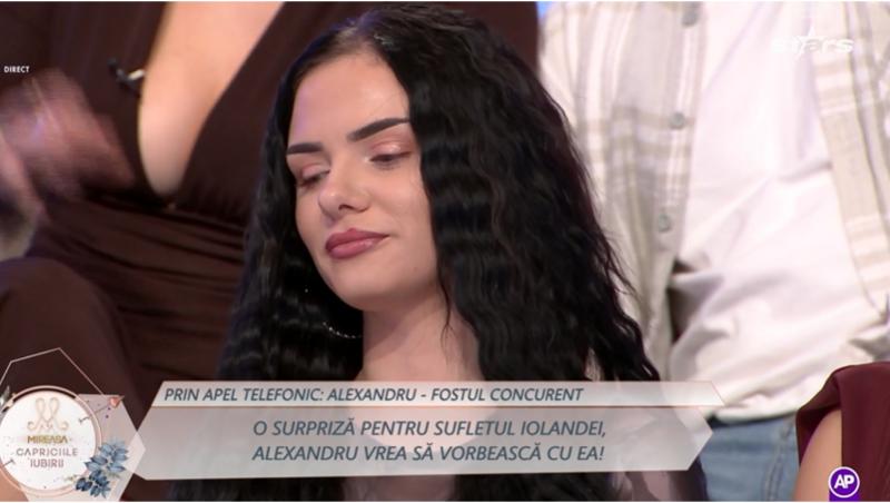 Mireasa, sezon 12. Iolanda l-a auzit pe Alexandru la telefon. Ce i-a transmis băiatul: „Sunt cu gândul la tine”