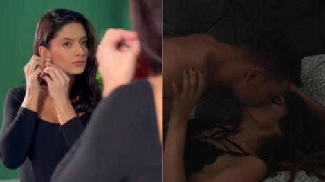 Reacția Oanei Moșneagu când a văzut scenele fierbinți dintre soțul ei și actrița din serialul Ana, mi-ai fost scrisă în ADN