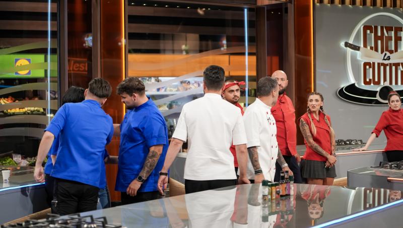 Chefi la cuțite, 15 decembrie 2025. Cine a părăsit competiția în această ediție. Ce echipă a pierdut un concurent